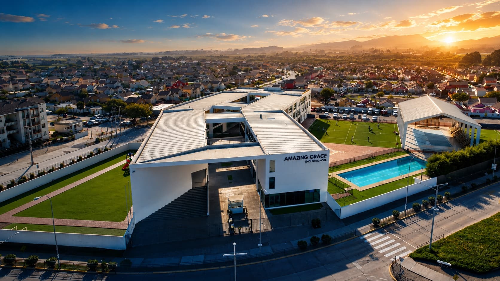 Campus AGLS desde el aire