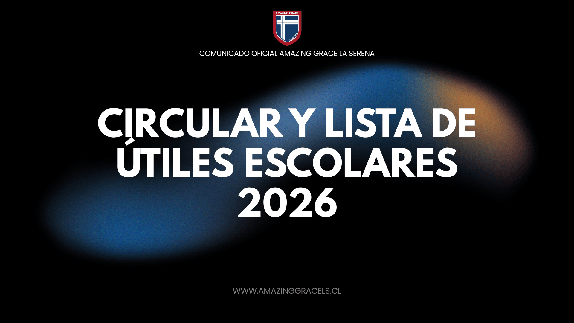 Circular y lista de útiles escolares 2026